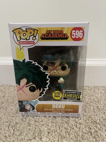 DEKU Full Cowl Glow-in-the-Dark Funko POP! My Hero Academia GITD #596 Exclusive