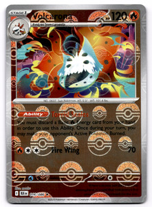 Volcarona (Poke Ball Pattern) 016/086 Black Bolt Rare Holo