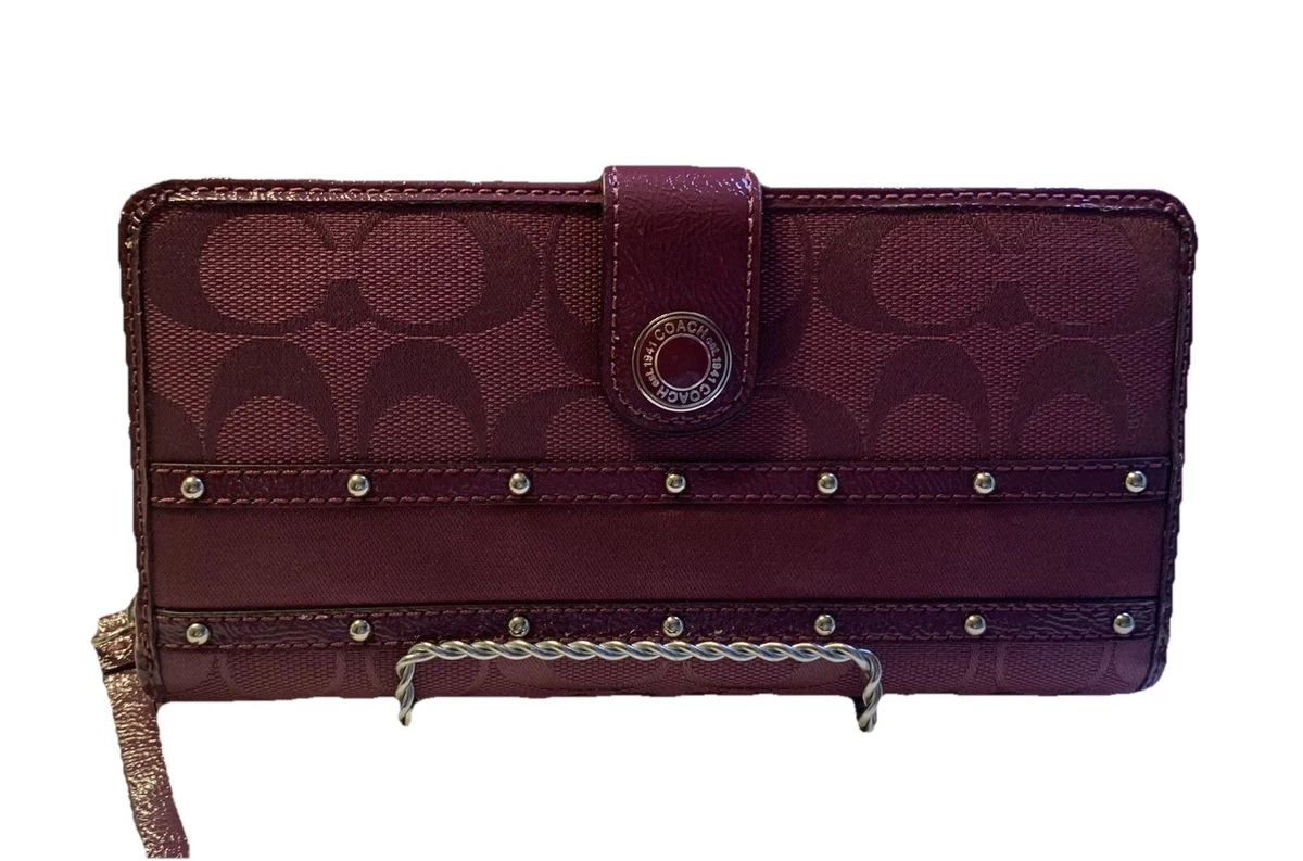 Coach Leather Studded Wallets for Women for sale | eBay