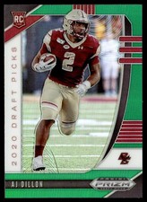 2020 Panini Prizm Draft Picks Prizms Green AJ Dillon Rookie Green Bay Packers