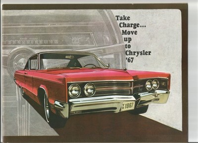 Original 1967 Chrysler  Newport, Newport Custom, 300, New Yorker Sales Brochure