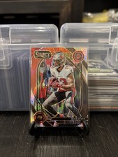 2024 Panini Select - Club Level Mike Evans #283 Black & Red Shock Prizm