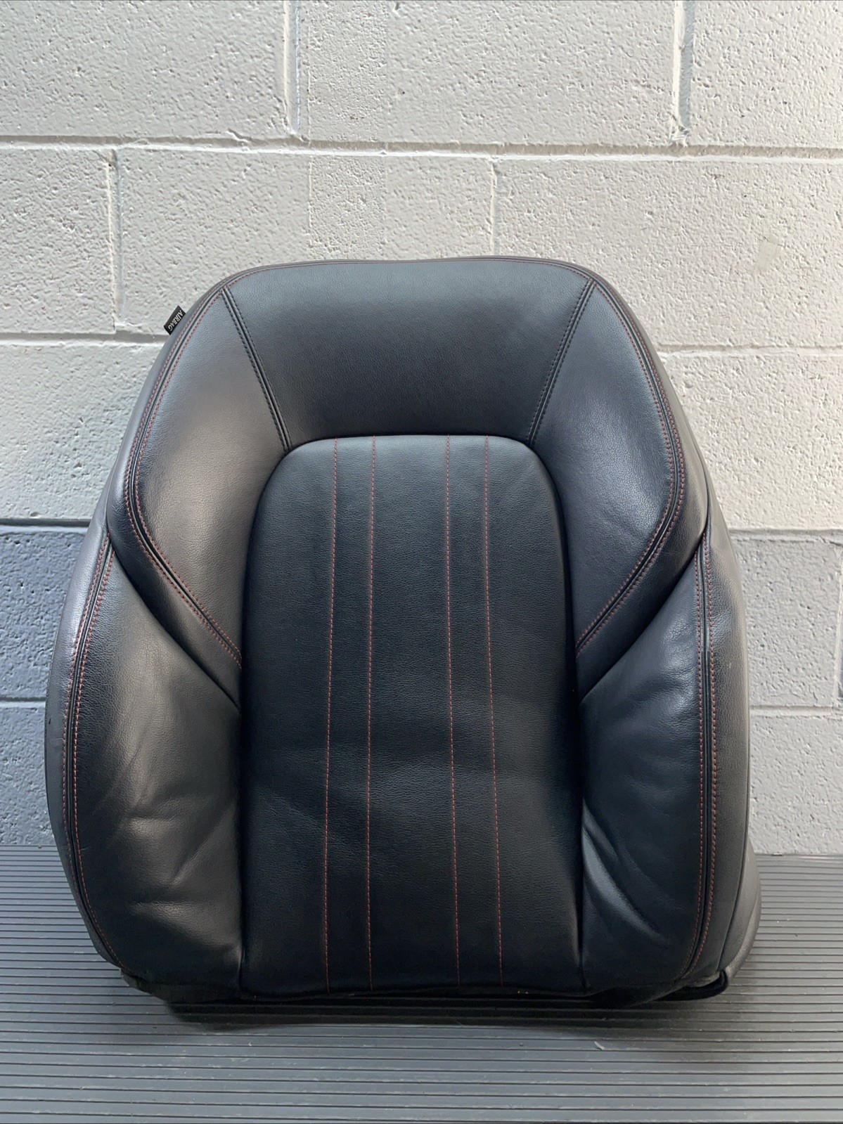 2014-2017 Maserati Ghibli Front Right Side Upper Seat Cushion Cover Black OEM