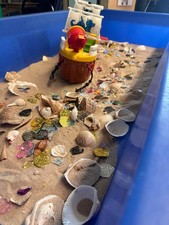 Hanaive 319PCS Pirate Treasure Gold Coins  Gems Halloween Party Decoration