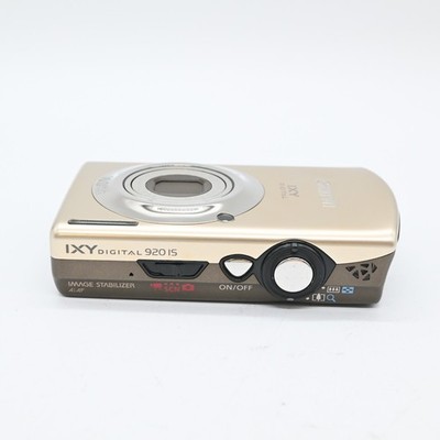 Near Mint] Canon IXY 920 IS Gold 10MP Digital Camera 4x Zoom Auto