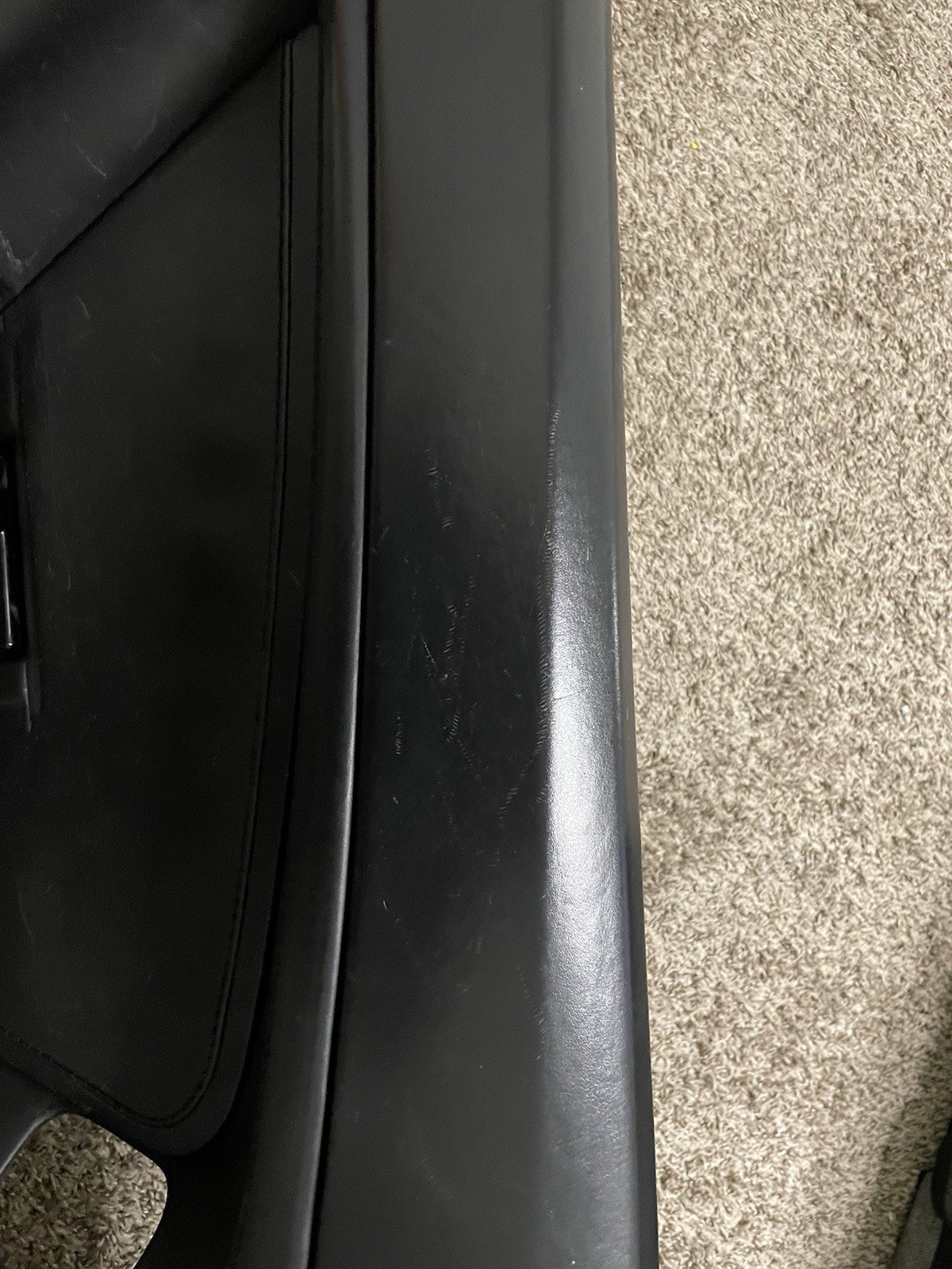 06-16 Aston Martin Vantage Black Driver Left LH Door Trim Panel OE