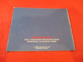 Bionic Commando Nintendo NES Manuale Istruzioni SOLO Libretto