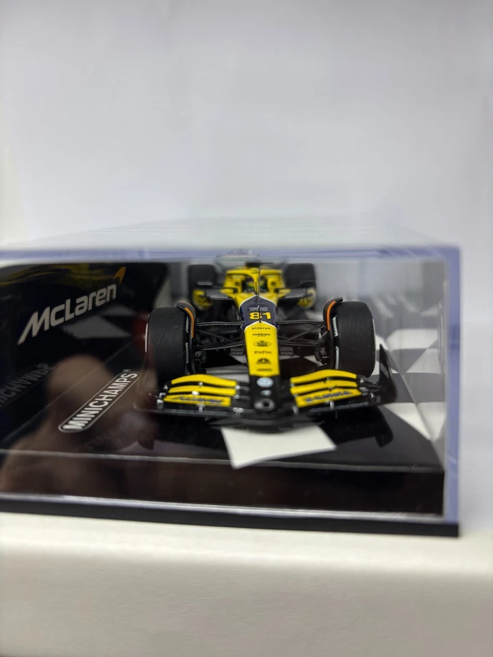 McLAREN MCL38 PIASTRI 2nd MONACO 1/43 GP 2024 minichamps pma - Immagine 4 di 4