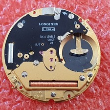 movimento quartz FUNZIONANTE originale Longines cal L 156.4 ETA 255.411 vintage