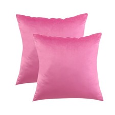 Big Size 28x28 Inches Throw Pillow Cases Pack of 2 Cozy Soft Velvet Square De...