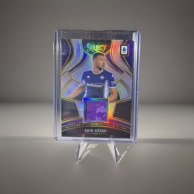 2025-26 Panini Select Serie A Edin Dzeko Prizm Patch Florenz