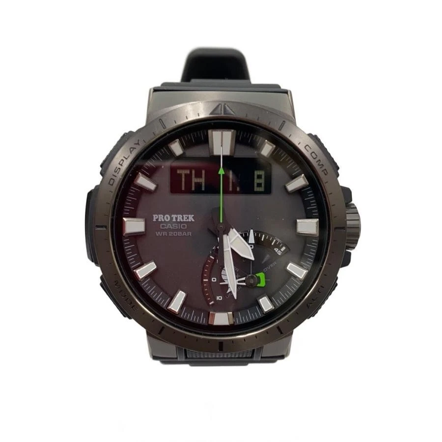 Reloj solar analógico-digital CASIO Pro Trek negro