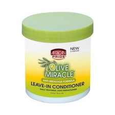 African Pride Olive Miracle Anti-Breakage Leave-In Conditioner 15 oz