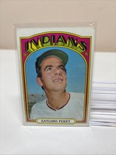 1972 Topps Baseball Card #285 Gaylord Perry HOF Cleveland Indians EX-MT 