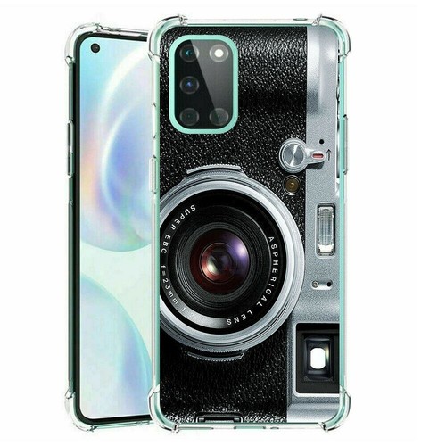 (LOMO Camera)ShockProof TPU phone case cover(Clear)for Oneplus Nord N10 5G