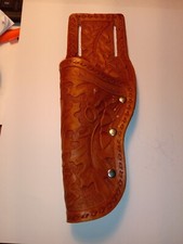 Vtg 1 Tootsie Toy Pony Boy Tan Holsters gun holder Toy CapGun Holster
