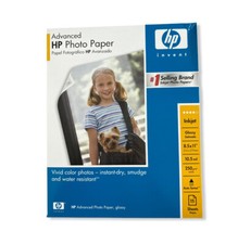 HP Advanced Photo Paper Inkjet Glossy 8.5x11  15 sheets