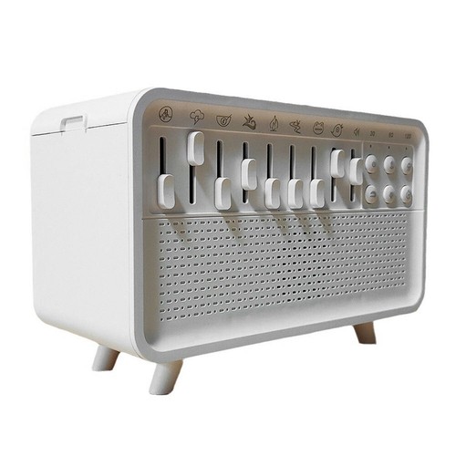 White Noise Machine Essential Oil Diffuser with BT Speaker Night Light