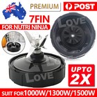 Replacement 7Fin Extractor Blade Blender For Nutri Ninja Auto IQ 100013001500 AU