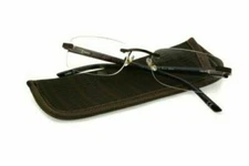 Foster Grant RICK Men's Rimless Reading Glasses (Brown, Black, Gunmetal)