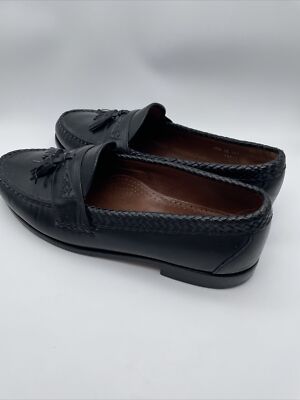 Allen Edmonds Stowe Tassel Loafers Black Leather Made in USA  display picture 2
