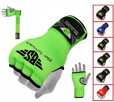Inner Hand Wraps Gloves Boxing FIST PADDED UFC Bandages MMA Gel Strap Mitts Kick