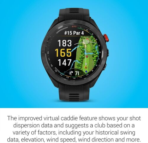 Garmin Approach S70 Golf GPS Smartwatch with AMOLED Display & 43K Courses - Picture 4 of 19