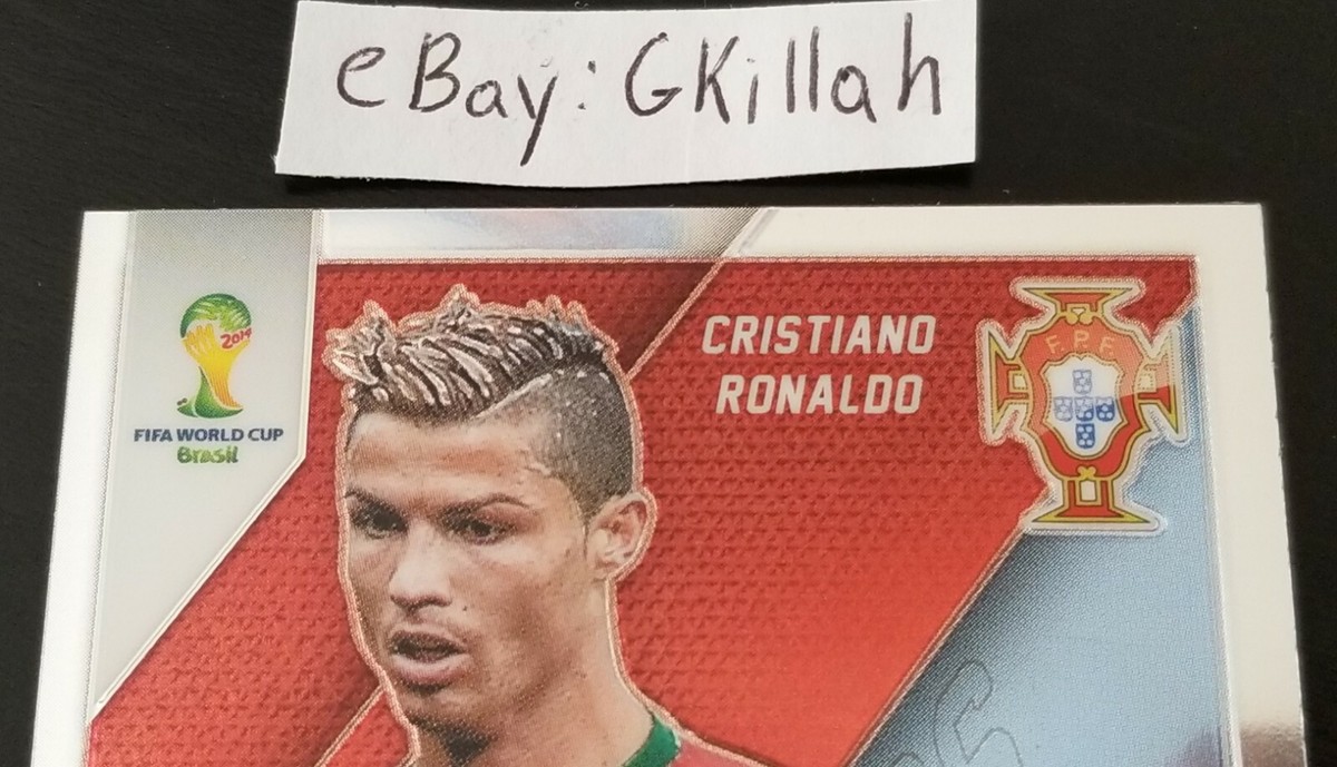 2014 Panini Prizm World Cup Matchups Lionel Messi Cristiano