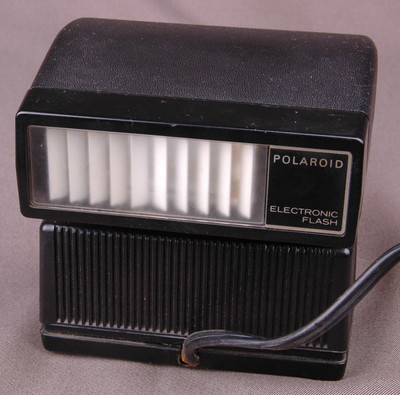 Vtg Polaroid 360 Land Camera-Electronic Flash-Fast Charger
