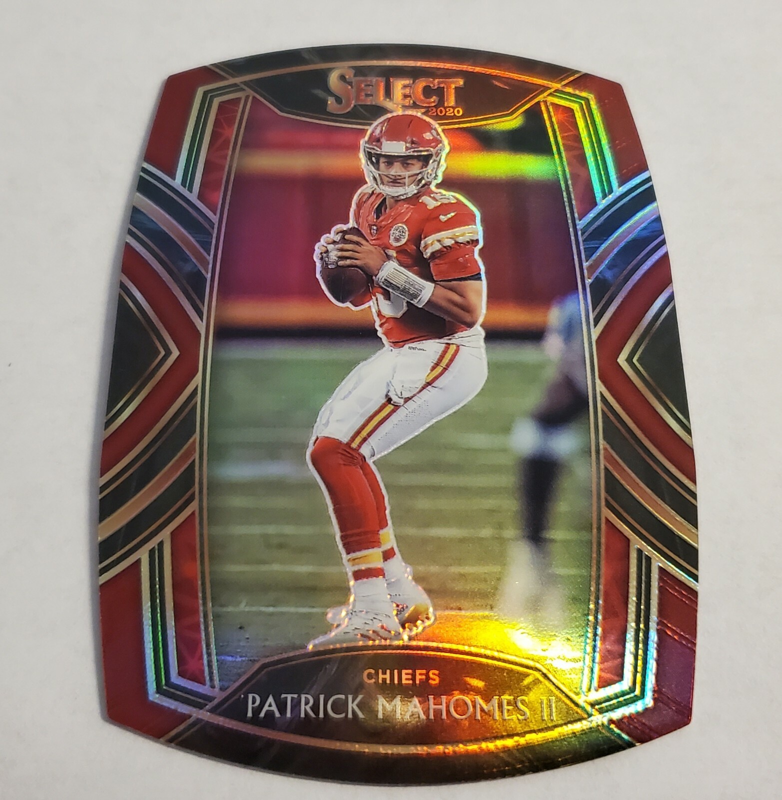 2020 SELECT FOOTBAL PATRICK MAHOMES MAROON PRIZM DIE CUT CLUB LEVEL SP! 🔥