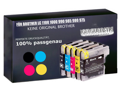 5x TINTE PATRONEN kompatibel für BROTHER 5490cn 5890cn 5895cw 6490cn 6890cn