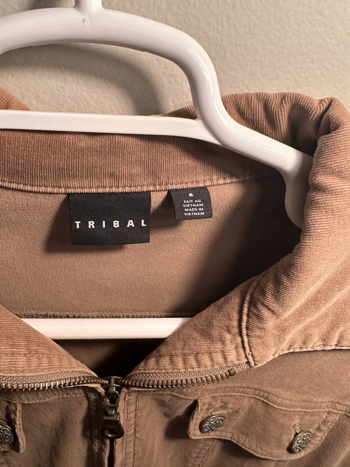 Женская куртка на молнии Tribal размер 6 - Изображение 3 из 4