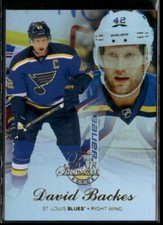 2014-15 Fleer Showcase Flair David Backes #10