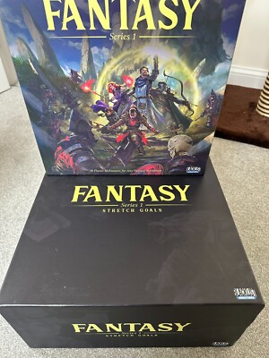 Blacklist Miniatures Fantasy Series 1 + Stretch Goal Box; 200 Miniaturen für D&D