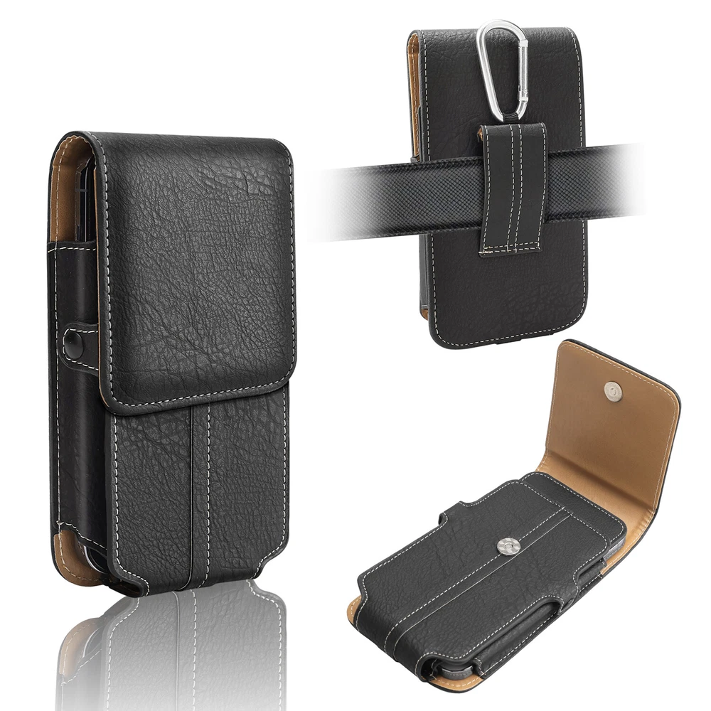 Tactical Waist Belt Bag with Metal Clip Holster for Cell Phone