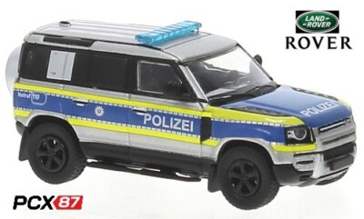 Land Rover Defender 110 (2020) ''Polizei Hessen - Baureihe PCX87 - Maßstab 1/87 - HO
