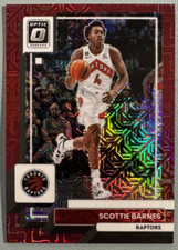 SCOTTIE BARNES 2022-23 Panini Donruss Optic Choice Red Prizm Parallel 73/88