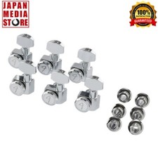 Fender Locking Tuners Left Hand Chrome for Electric Guitar Brand NEW