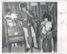 1966 Press Photo Dade City FL Tom & Melissa Sterling, Ricky Vanover - rkf11835