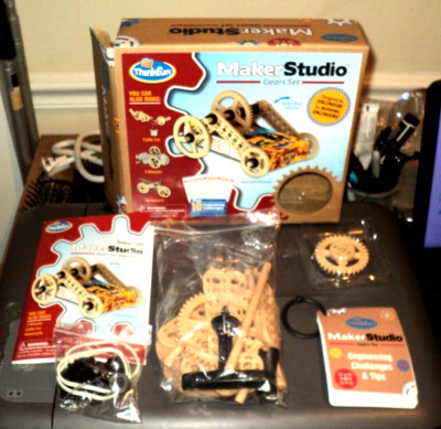 MAKER STUDIO Gears Set (2014, Kit) NEVER USED: Recycled Items That Move: Age 7+