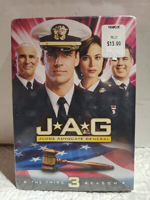 NEW: JAG: The Complete Third Season SEALED DVD 2007: David James Elliott