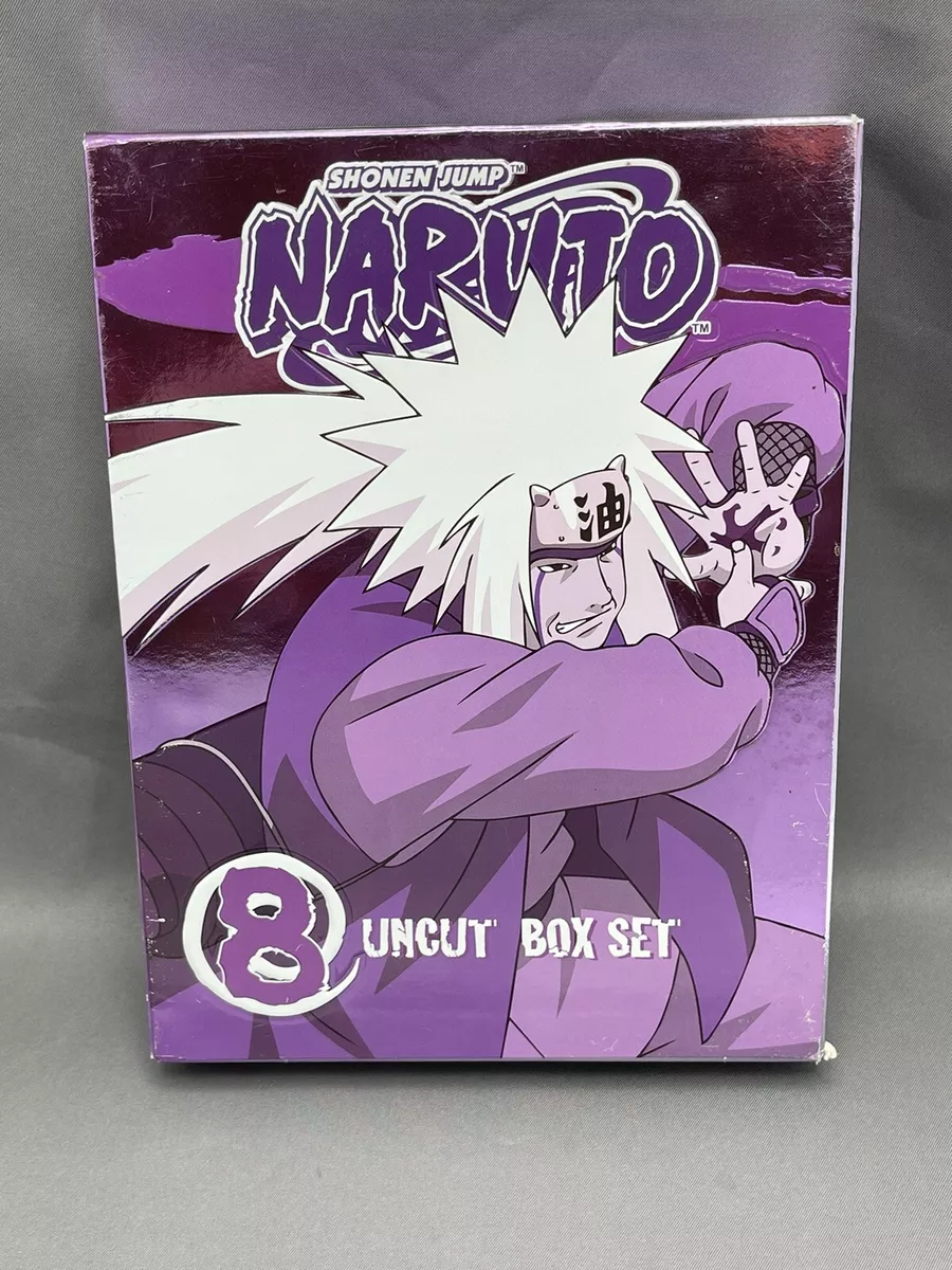 Dvd box naruto volume 8 5 disco