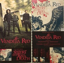 Vendetta Red 2005 Red Death 2 sided promotional poster Excellent New Old Stock