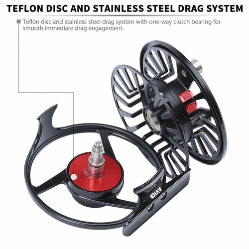 Maxcatch AVID Reel 1/3 3/4 5/6 7/8 9/10WT CNC Machined Aluminum Fly Fishing Reel - Afbeelding 8 van 13