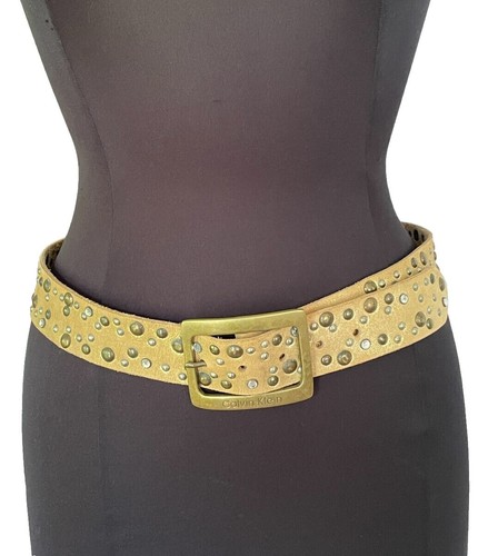 Calvin Klein Silver-Tone Chain Belt with Mixed Links Calvin Klein Women main image 2