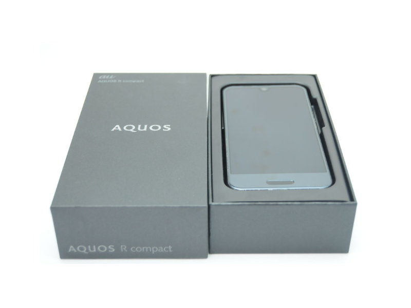 SHARP AQUOS R COMPACT BLACK MINI SHV41 ANDROID PHONE UNLOCKED