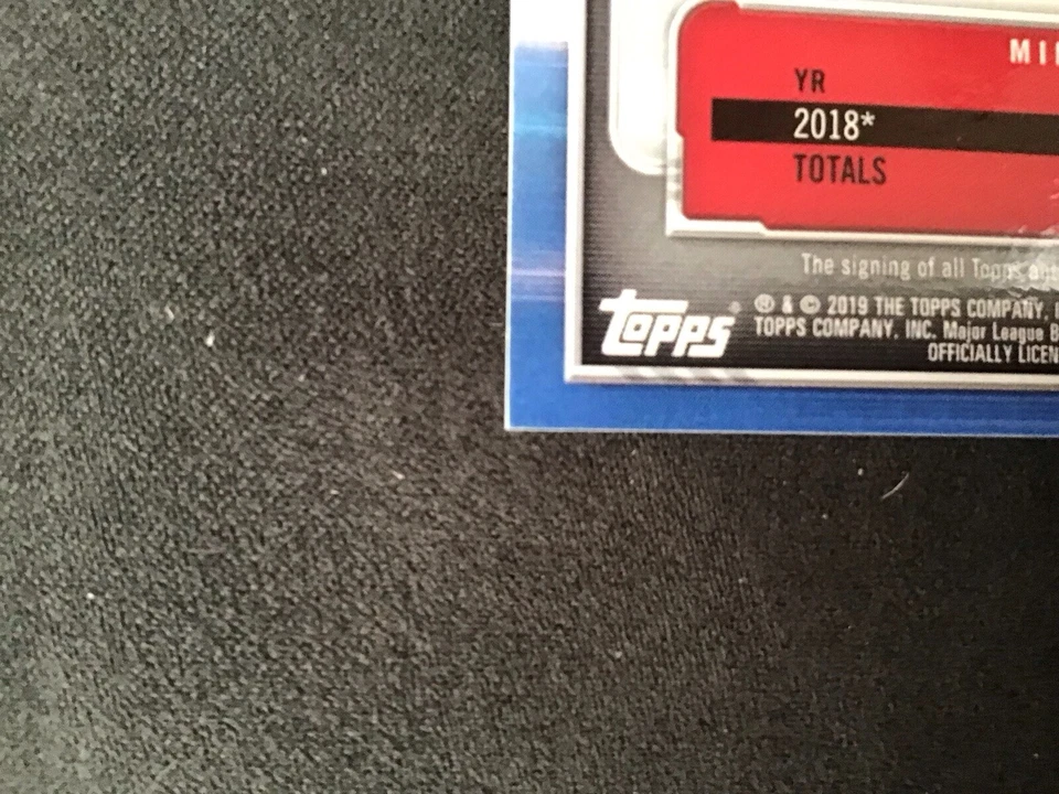 2019 Bowman Chrome BMA-GJ Greyson Jenista Mojo Refractor Auto Braves RC - Image 4 of 4