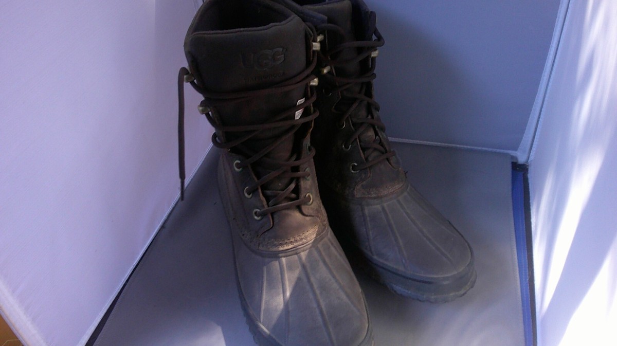 Ugg Australia Men's Rain Boot Stout Brown Yucca Waterproof 1015332 - Main Image