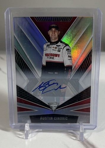 2023 Panini Chronicles Racing Austin Cindric Auto Titanium Autographs Penske #7 - 第 1/2 張圖片
