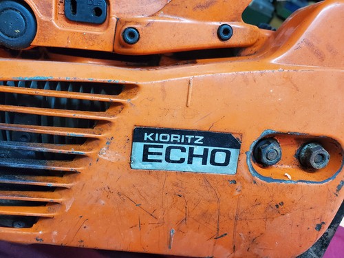 Motosega vintage Kioritz ECHO 650EVL lama ad arco tira non bloccata RARA! NON TESTATO - Foto 3 di 13